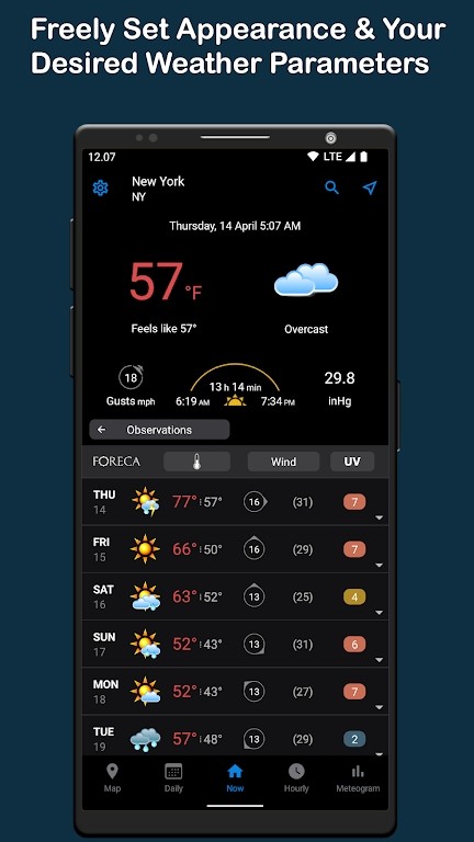 Foreca天气app